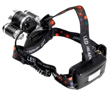 LATARKA CZOŁOWA LAMPA LED ZOOM CREE CZOŁÓWKA BASS