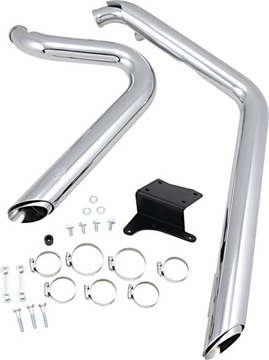 HARLEY DYNA LOW WIDE SUPER ВЫХЛОПНАЯ V&H 06-11