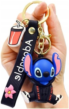 Brelok do kluczy Miś torebki Stitch breloczek 3D torby portfela nerki