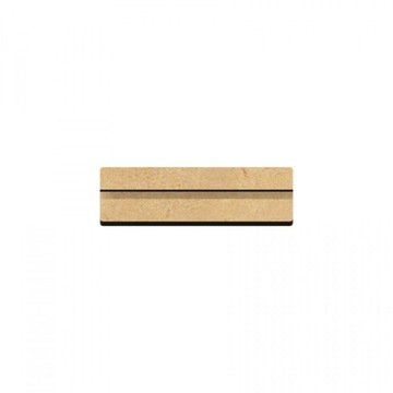 PODSTAWKA DO DEKORACJI Z DREWNA MDF 12x3,5 cm