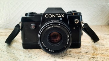 Contax 137 MA Quqrtz+ obiektyw
