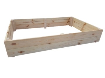 ДЕРЕВЯННЫЙ ЯЩИК ДЛЯ ОВОЩЕЙ HERBARBEST BOX 120x80x20 ИНСПЕКЦИЯ ВЫСОКАЯ ОВОЩНАЯ КОМНАТА