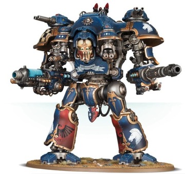 WH40 IMPERIAL KNIGHTS KNIGHT CASTELLAN VALIANT DOMINUS-uszkodzone pudełko