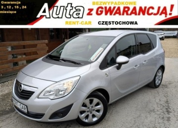 Opel Meriva II Mikrovan 1.4 Turbo ECOTEC 120KM 2012 Opel Meriva 1.4iTurbo 120PS OPŁACONY Bezwypadkowy