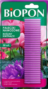 Biopon Pałeczki nawozowe do roślin kwitnących