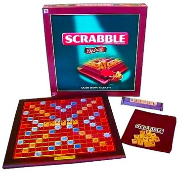 НОВАЯ игра Scrabble Deluxe N1707 изд. деревянный ПОЛЬСКИЙ (издательство Mattel) УНИКАЛЬНЫЙ