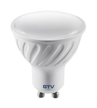 ŻARÓWKA LED, 6400K, GU10, 7,0W, 120°, 550lm, GTV