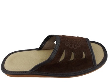 Slippers Slippers Мужские кожаные тапочки*42*pl
