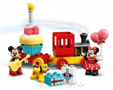 DUPLO блокирует поезд Disney 10941 «Мыши на день рождения»