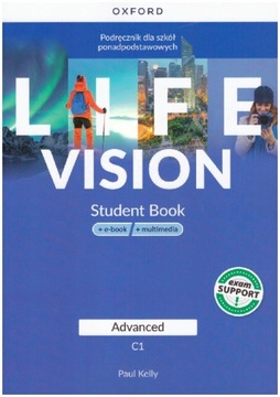 Life Vision Advanced C1 Student's Book + e-book PodręcznikOxford