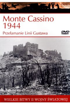 Monte Cassino 1944. Przełamanie Linii Gustawa Ken Ford + DVD Osprey