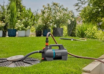Gardena Silent садовый насос 4300 л/ч, 650 Вт, устойчивый, тихий, эффективный