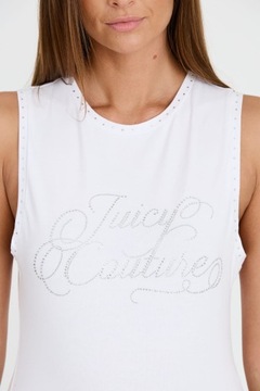 JUICY COUTURE Biały top Juicy Script Tank S