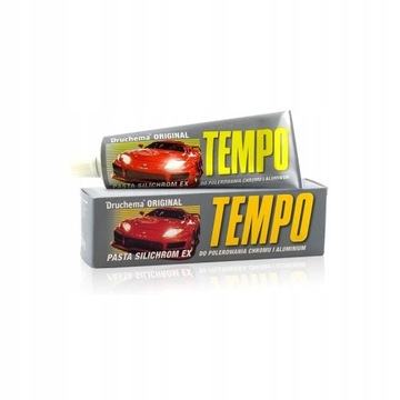 Druchema Original PASTE TEMPO Silichrom для чистки и полировки ХРОМ