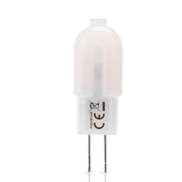 Dioda LED G4 1.3W 120lm 3000K