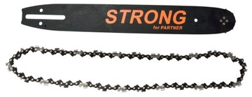 НАПРАВЛЯЮЩАЯ 35см 2х ЦЕПЬ 3/8 1,3мм ДЛЯ ПАРТНЕРА