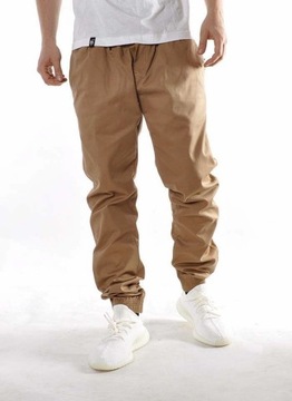 Spodnie L Bossline Casual Jogger karmel joggery