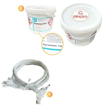 Системный дымоход 7м с одинарной вентиляцией 200 кВт GRALKO Insulated