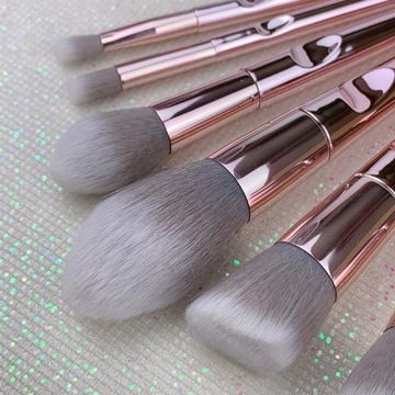 НАБОР ПРОФЕССИОНАЛЬНЫХ КИСТЕЙ ДЛЯ МАКИЯЖА 10 ШТ.