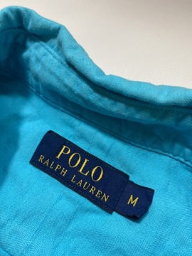 POLO Ralph Lauren ORYGINALNA TURKUSOWA KOSZULA /M