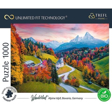 Trefl Prime UFT Puzzle 1000: U podnóża Alp (10703)