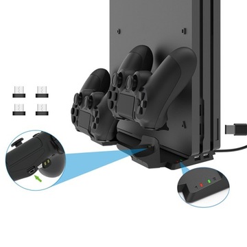 Подставка Подставка для PS4 FAT/Slim/Pro + 2 планшета