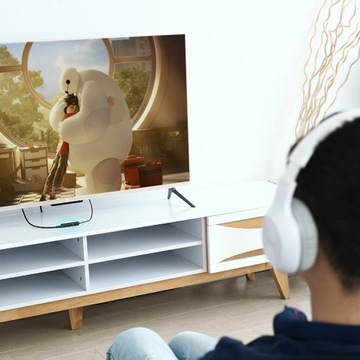 UGREEN BLUETOOTH 5.0 ПЕРЕДАТЧИК БЕСПРОВОДНОЙ АУДИО АДАПТЕР 3,5 ММ МИНИ-ДЖЕК