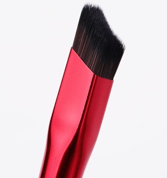 Kwadratowy, kątowy pędzel do konturowania brwi nr1