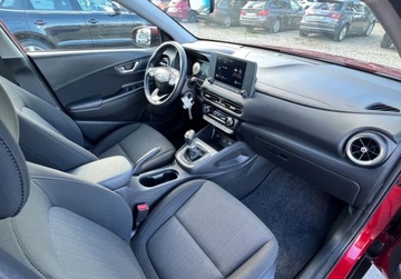 Hyundai Kona I Crossover Facelifting 1.0 T-GDI 120KM 2021 Hyundai Kona 1.0T-GDI 120KM Klimatronik Navi Led Virtual Stan Bdb ZAREJEST, zdjęcie 19