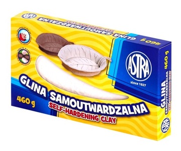 GLINA RZEŹBIARSKA SAMOUTWARDZALNA BIAŁA 460g ASTRA