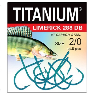 Haczyk Titanium LIMERICK 288DB Rozm 2/0