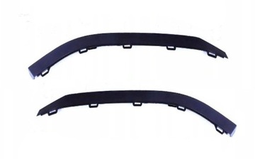 VOLKSWAGEN GOLF VII SPOJLER ZDERZAKA PRZEDNIEGO PRZÓD LEWY + PRAWY 2012 -