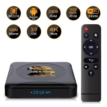 HK1 RBOX R1 Mini Smart TV Box Android 10 Rockchip
