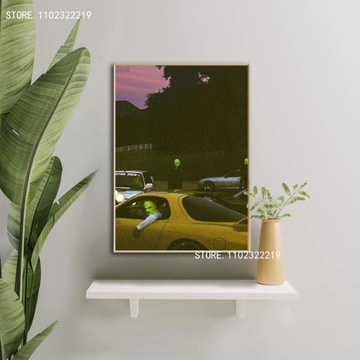 Plakat na płótnie Travis Scott piosenkarka plakat