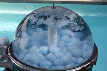 Фильтрующие шарики с ионами серебра, вставной насос, фильтр для бассейна Silverloon, 700 г