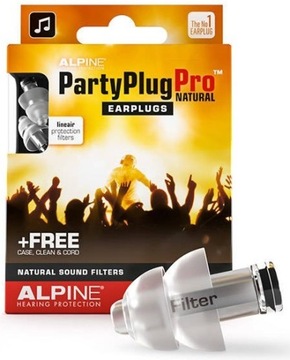 ZATYCZKI MUZYCZNE PARTYPLUG PRO NATURAL ALPINE