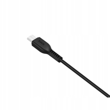 Кабель HOCO USB A — Micro USB 2,4 А X20, 3 м, черный