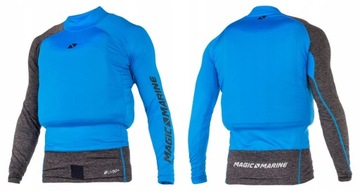 Magic Marine Racing Unisex Overtop LS lycra na kapok z otworem na hak - M