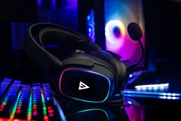 Игровые наушники Modecom Volcano MC-899 Prometheus Черные