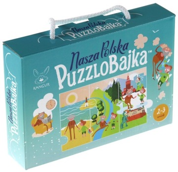 Kangur Nasza Polska PUZZLOBAJKA Rodzinna DZIECI
