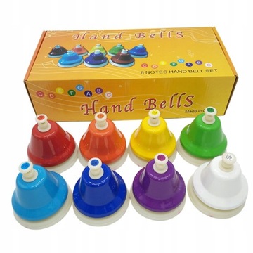 Разноцветные колокольчики HB8-5 БУМ, Монтессори Подарки для детей