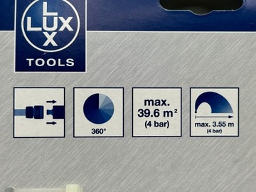 САДОВЫЙ ДОЖДЕВАТЕЛЬ ДЛЯ ПОЛИВА 360 MAX 3,5 M LUX Tools MAX 4 БАР