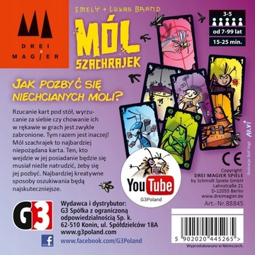 СЕМЕЙНАЯ игра для детей Mól Szachrajek FAMILIJNA