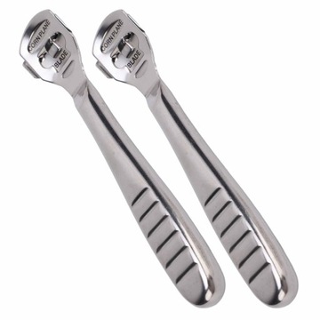 ŚCINAK SKROBAK METALOWA DO PIĘT STÓP PEDICURE 2SZT