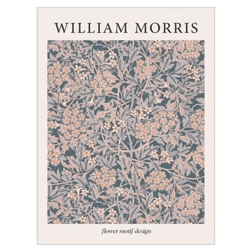 Plakat 30x40 William Morris Design Flower