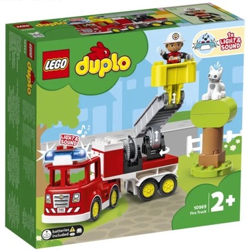 Lego Duplo 10969 Wóz strażacki - klocki