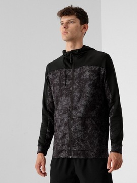 BLUZA TRENINGOWA ROZPINANA Z KAPTUREM MĘSKA 4F