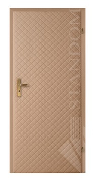 ОБИВКА ДВЕРИ 80/90 KARO SMALL - ЭКРУ