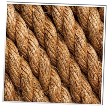 Веревка из натурального джута 25м 10мм.