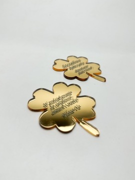 Подарок ко Дню УЧИТЕЛЯ - золотой клевер